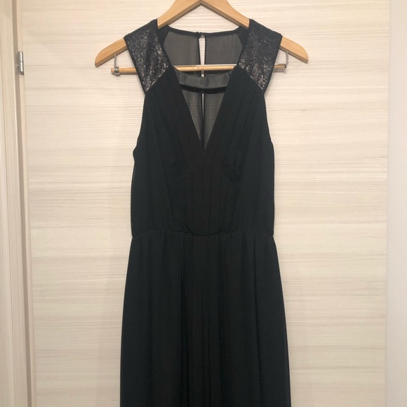 BCBG Black Floor Length Dress - Picture 9 of 11